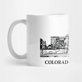 Colorado State USA Mug